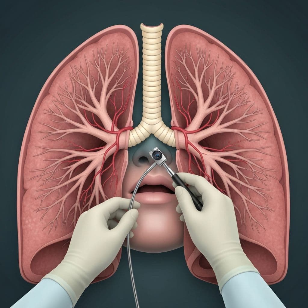 Biopsia pulmonar - Procedimiento realizado por Dra. Anel Baltazar